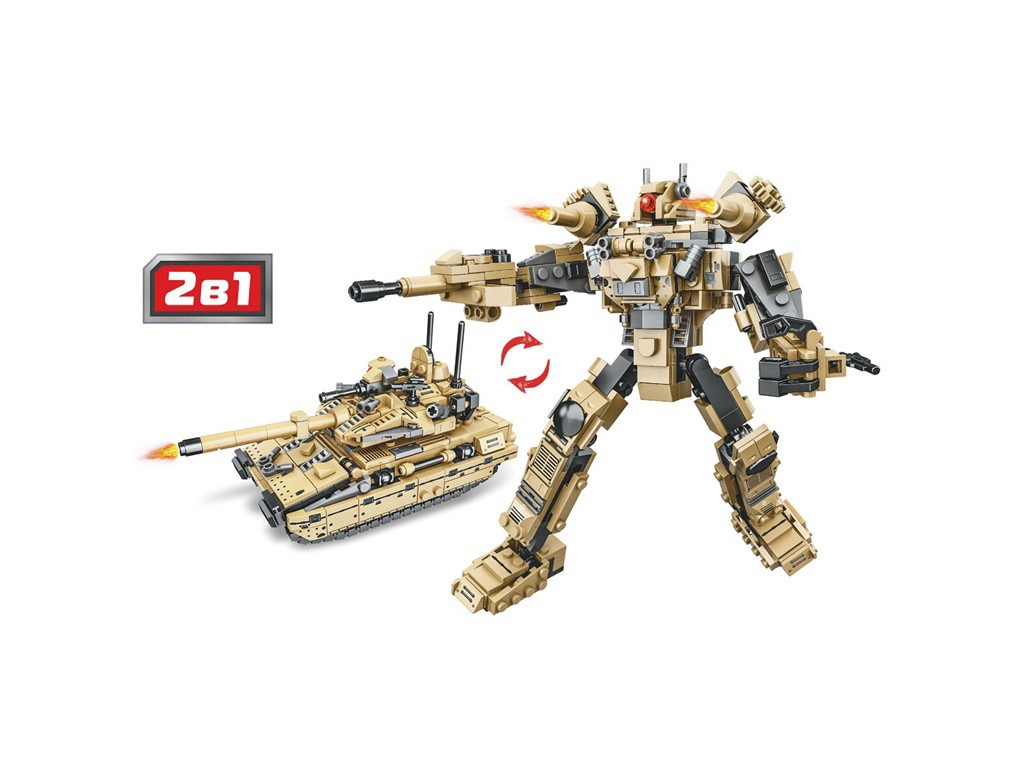 Конструктор Військова техніка 2в1 KB 3001 461 деталей, фото 1