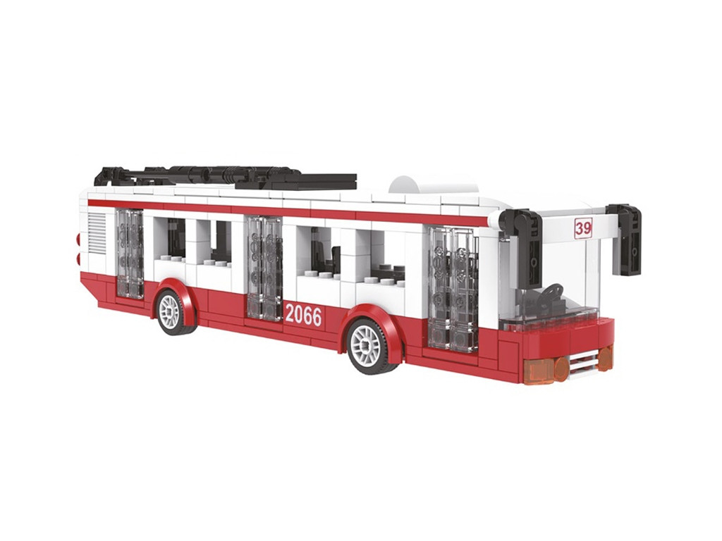 Конструктор Тролейбус KB 4001 514 деталей, фото 1