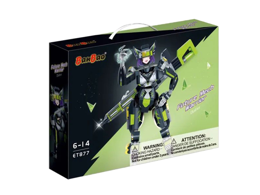 Конструктор Механічні воїни Квін BanBao ET877 445 деталі, фото 1