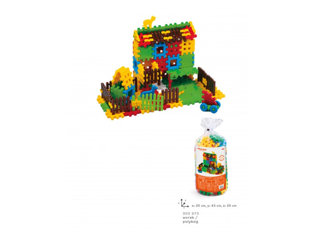 Конструктор Домашнє господарство Marioinex 900970 120 деталей, фото 1