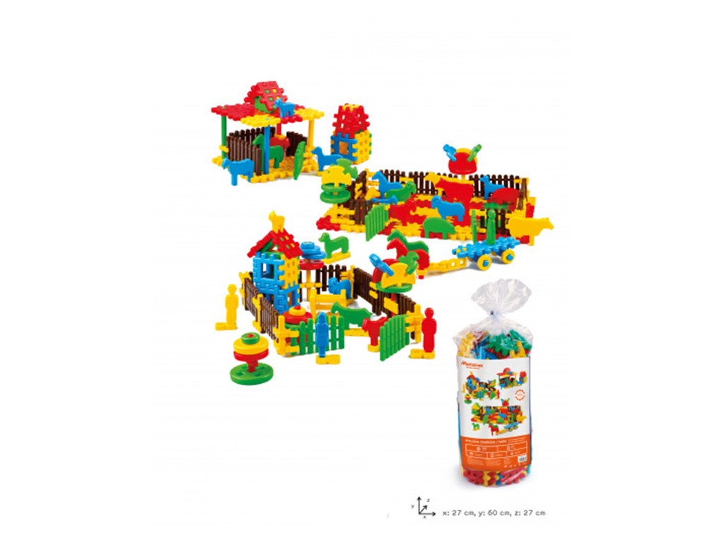 Конструктор Сільський паркан Marioinex 900864 240 деталей, фото 1