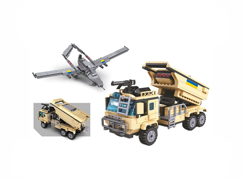 Конструктор Військова техніка KB 1105 589 деталей, фото 1