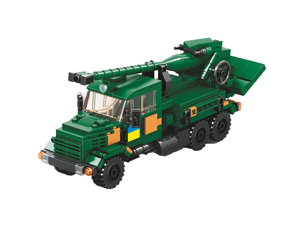 Конструктор Військова техніка 457 деталей KB 1128, фото 1