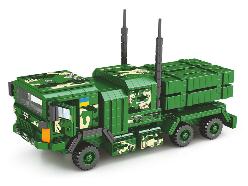 Конструктор Військова техніка 702 деталі KB 1122, фото 1