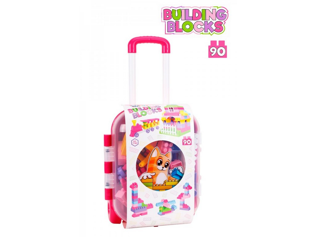 Конструктор Building Blocks 90 деталей у валізі, Технок 7785, фото 1