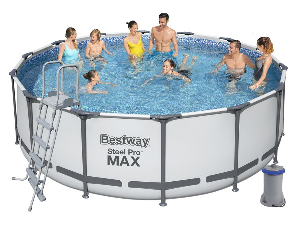 Басейн каркасний круглий Steel Pro MAX Bestway 5612X, фото 1