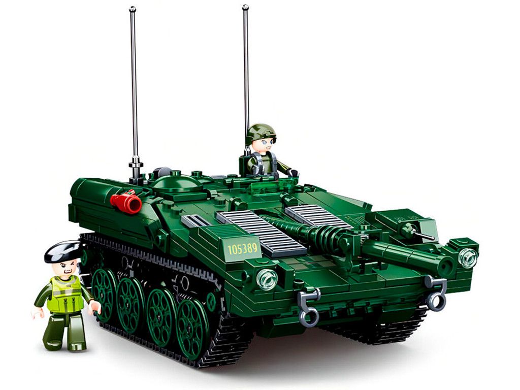 Конструктор Танк 25,5 см 692 деталей M38-B1010, фото 1