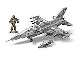 Конструктор військовий літак F16 & Storm Shadow Limo Toy KB 1148 777 деталей, фото 2