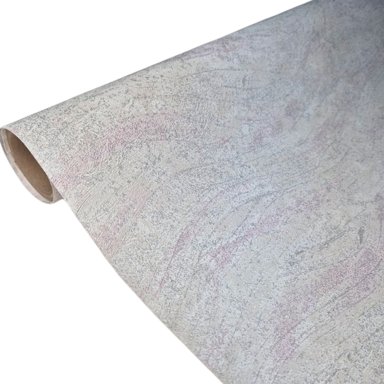 Шпалери вінілові 10.05 × 1.06 м 91224 Marburg, світло-сірі під декоративну штукатурку для вітальні, спальні, коридору, офісу, фото 1