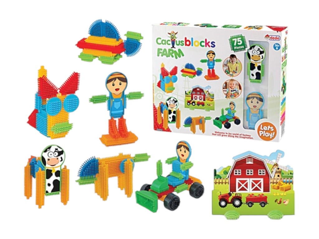 Конструктор кактусовий Ферма, 75 деталей 03312, фото 1