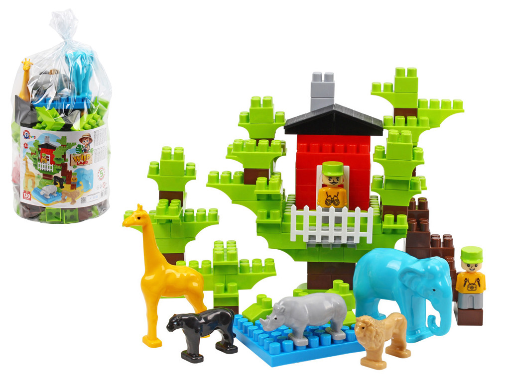 Конструктор Wild Land, 130 деталей, Технок 1089, фото 1