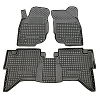 Полиуретановые коврики в салон Toyota Hilux 2005> Avto-gumm Тойота Хайлюкс