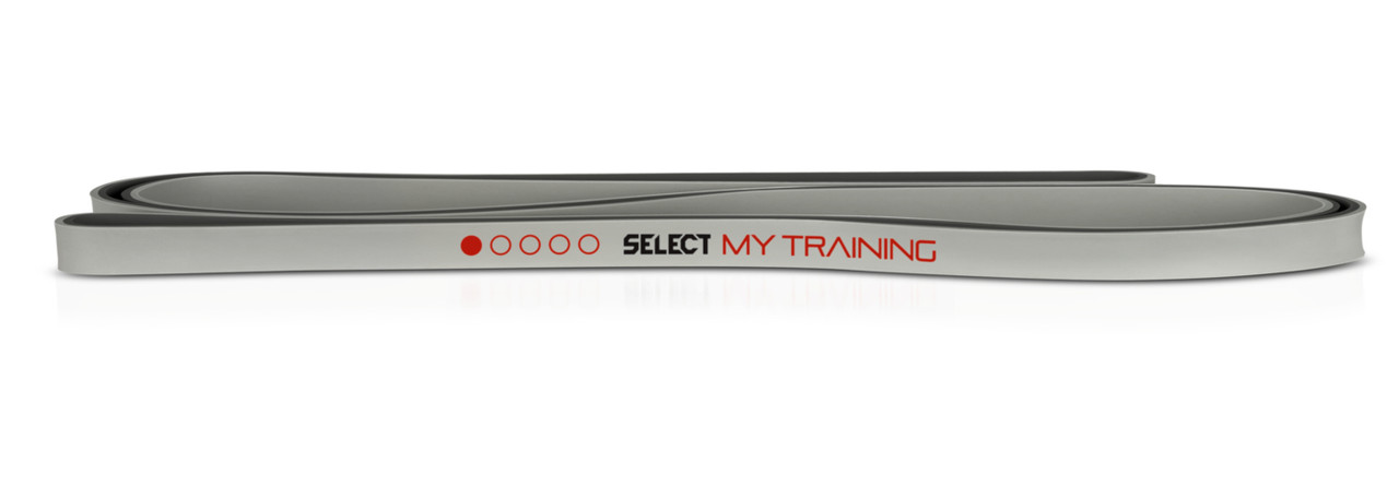Тренувальний ремінець SELECT Trainingband 1 "My training" (990) сірий, one size