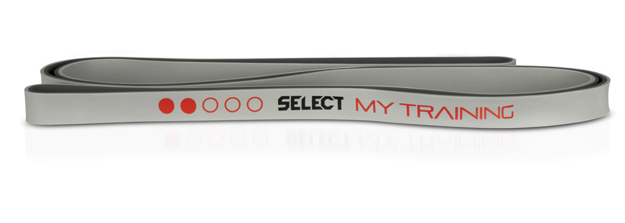 Тренувальний ремінець SELECT Trainingband 2 "My training" (990) сірий, one size