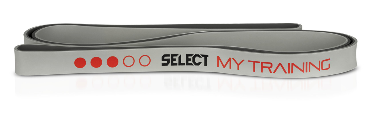 Тренувальний ремінець SELECT Trainingband 3 "My training" (990) сірий, one size