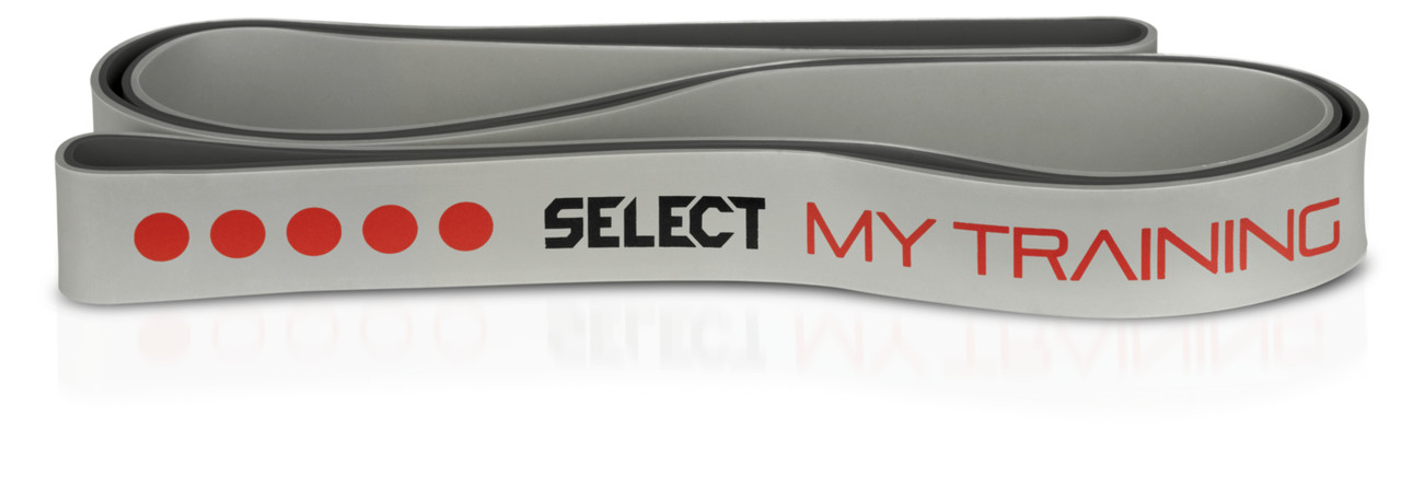 Тренувальний ремінець SELECT Trainingband 5 "My training" (990) сірий, one size