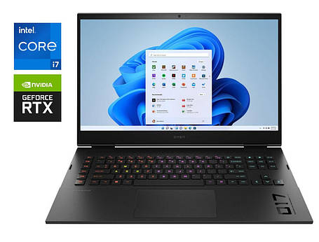 Ігровий ноутбук Б-клас HP Omen 17-cm2020nr/ 17.3" 2560x1440/ i7-13700HX/ 16GB RAM/ 512GB SSD/ RTX 4070 8GB, фото 1