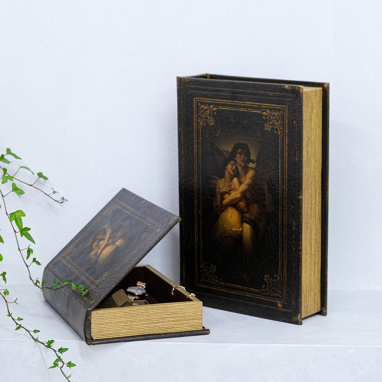 Скринька у формі книги набір з 2-х Закохані Гранд Презент 33-KSH-XZ-PU3009