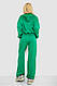 Спортивний костюм жіночий, колір зелений, 241R2001-10, фото 4