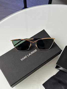 😎 Saint Laurent SL 637 001 Green/Gold 57/18/145 L 57/18/145