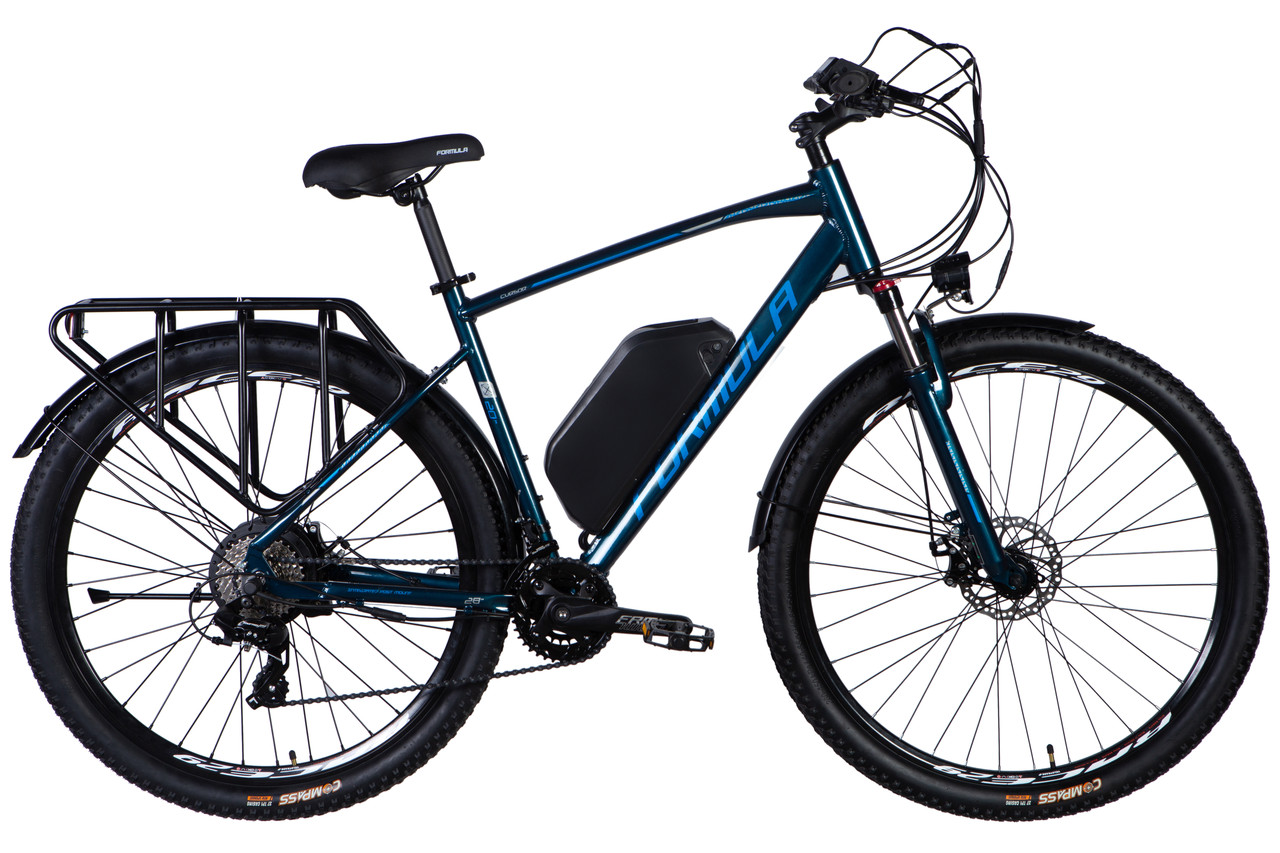 Велосипед з електроприводом 29" AL Formula eCURSOR MAN DD CS рама-20" 48B 17.5А*г 500Вт темно-синій YS 2285-1