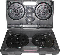 Гантель збірна Toorx 10 кг з кейсом (VAL-10DGN)