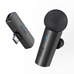 Мікрофон петличний бездротовий Fifine M6 black