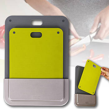 Набір пластикових обробних дощок з підвісним тримачем Joseph Joseph DoorStore