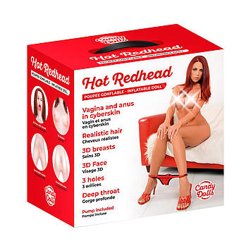 Надувна лялька Candy Dolls Hot Redhead Bomba💣