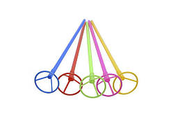 Палочка-тримач для кульки фольгованої 50см, 5 кольорів МІКС (10шт) ТМ PELICAN