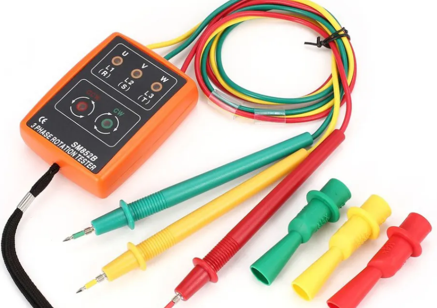SM852B тестер чергування фаз
