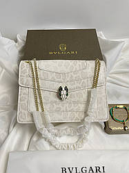Жіноча брендова сумка Булгарі Bvlgari люкс якість