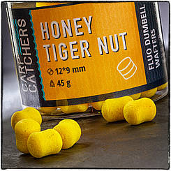 Вафтерc Carp Catchers Fluo Dumbell Wafters HONEY TIGER NUT 12*9 мм