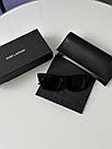 Жіночі брендові окуляри Saint Laurent SL 276 MICA Black/Black 53/16/145 53/16/145 люкс якість, фото 3