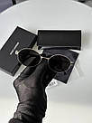 Жіночі брендові окуляри Saint Laurent SL 692/K 003 Black/Silver 56/19/145 56/19/145 люкс якість, фото 3