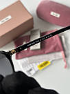 Жіночі брендові окуляри Miu Miu SMU04Z VAU-05N Black/Black 50/18/140 BK 50/18/140 люкс якість, фото 3