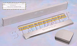 Захист порогів - накладки на пороги Peugeot BIPPER з 2008 р. (Standart)