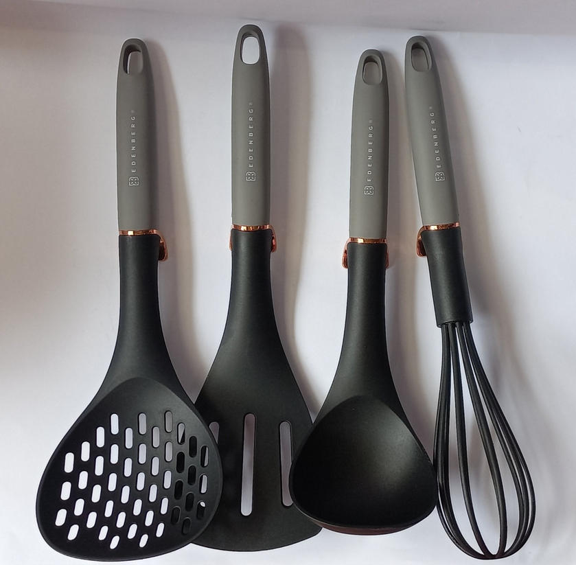 Набір кухарів Edenberg EB-3608 Grey сірий 4 предмети, фото 1