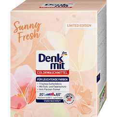 Пральний порошок для кольорової білизни Denkmit Sunny Fresh 1.3 kg 20 стирок