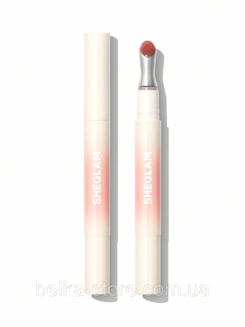 Блиск бальзам для губ Sheglam Bold Booster Lip Plumper-Rosé Veil, фото 1