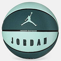 М'яч баскетбольний Nike JORDAN ULTIMATE 2.0 8P DEFLATED зелений Уні 7 original Акція Знижка