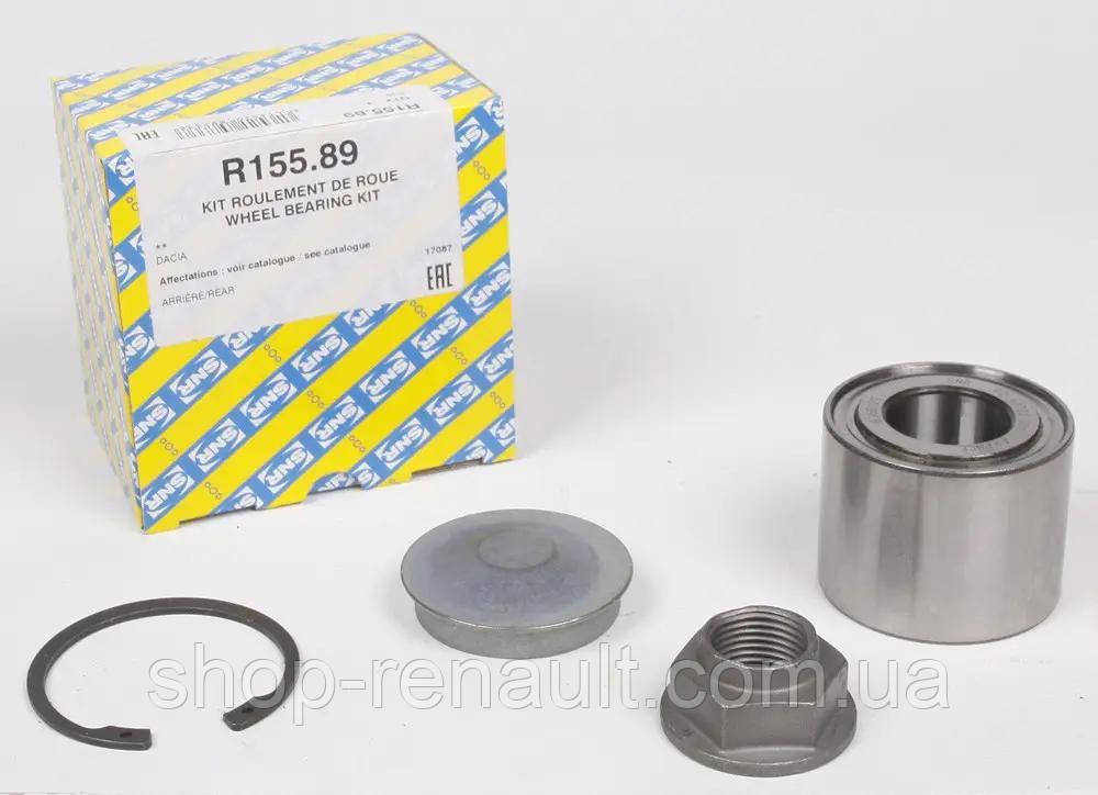 Підшипник маточини заднього колеса +ABS (30*62*48) SNR R155.89 Duster II / Logan MCV / Kangoo II