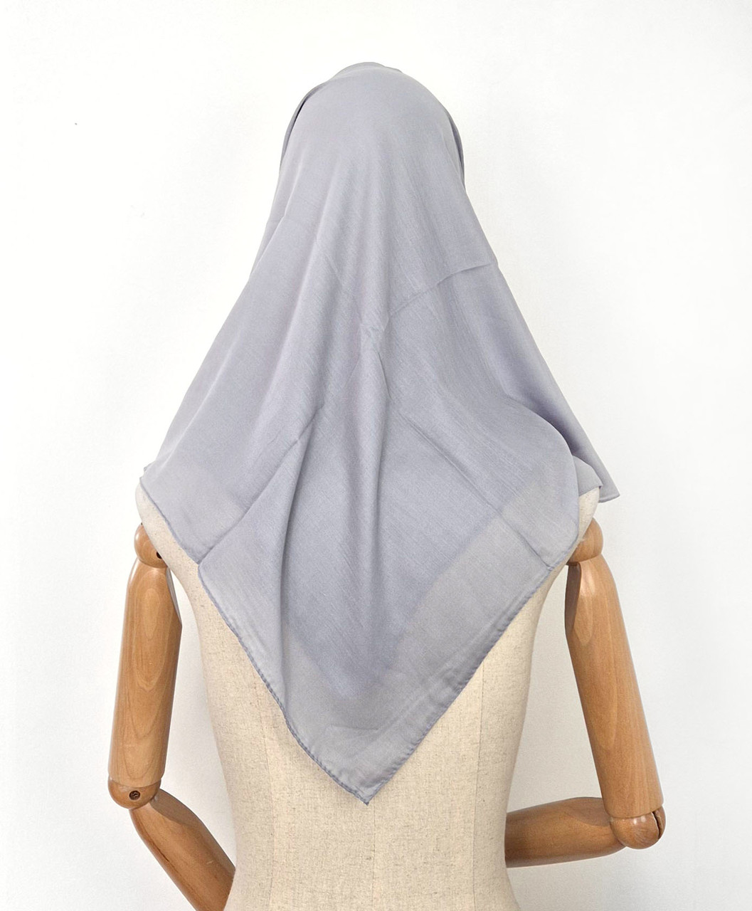 Хустка батистова легка Пауліна однотонна без принтов, фото 1