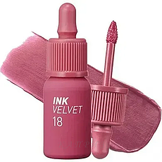 Матовий тинт для губ Peripera Ink Velvet 018 Star Plum Pink 4g