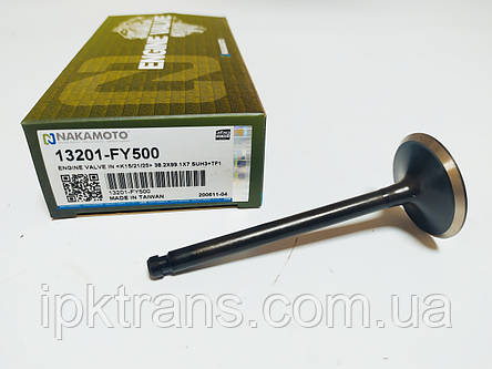 Клапан впускний двигуна NISSAN K15 № 13201FY500, 13201-FY500, фото 1