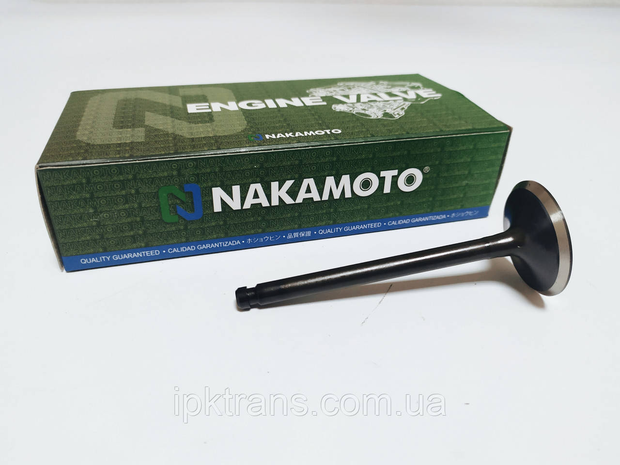 Клапан впускний двигуна NISSAN K21 № 13201FY500, 13201-FY500