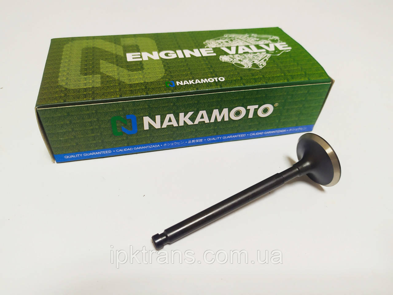 Клапан випускний двигуна NISSAN K21 № 13202FU400, 13202-FU400