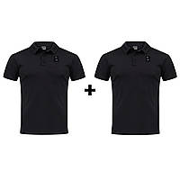 Комплект 2 поло, уставные, CoolPass, Поліція, чорный