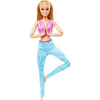 Лялька Барбі Йога Блондинка Безмежні рухи — Barbie Made to Move