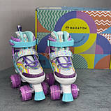 Квади Maraton Skimo Light S (30-34), ролики для дітей, роликові ковзани, дитячі ролики, фото 7